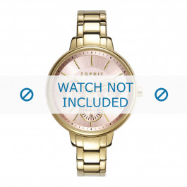 Esprit horlogeband ES108152-002 Staal Goud
