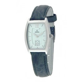 Horlogeband Festina F16025-4 Leder Groen 16mm