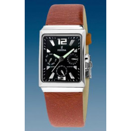 Horlogeband Festina F16139-8 Leder Bruin 23mm