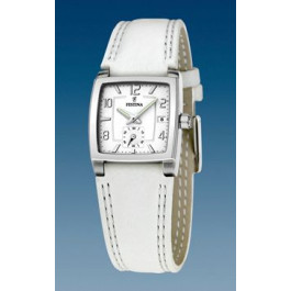 Horlogeband Festina F16181-I Leder Wit