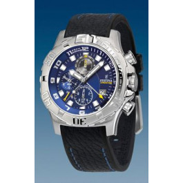 Horlogeband Festina F16183-3 Leder Zwart 22mm