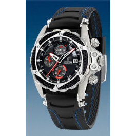 Horlogeband Festina F16272-B / F16272-5 Rubber Zwart 22mm