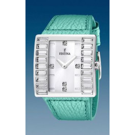 Horlogeband Festina F16538-3 Kunststof/Plastic Mintgroen 32mm