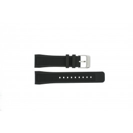 Horlogeband Festina F16642-3 Silicoon Zwart 24mm