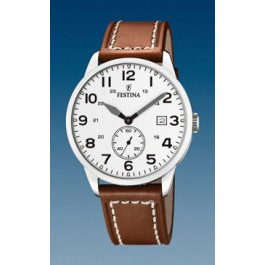 Horlogeband Festina F20347-5 Leder Bruin 21mm