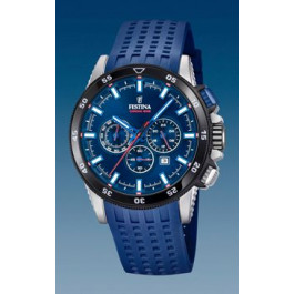 Horlogeband Festina F20353-3 Silicoon Blauw 22mm