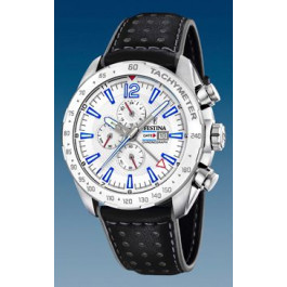 Horlogeband Festina F20440-1 Leder Zwart 25mm