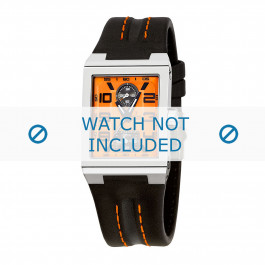 Horlogeband Festina F16224-4 Leder Zwart 14mm