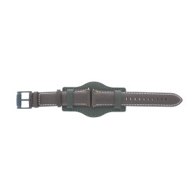 Horlogeband Fossil FS4917 Onderliggend Leder Bruin 22mm