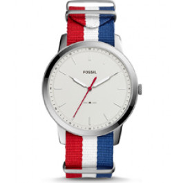 Horlogeband Fossil FS5444 Onderliggend Textiel Multicolor 22mm