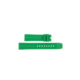 Horlogeband Tag Heuer FT8056 / CAZ101AP Rubber Groen 21.5mm