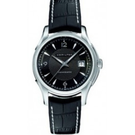 Horlogeband Hamilton H001.32.515.535.01 / H600325101 Leder Zwart 20mm