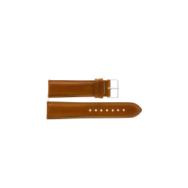Horlogeband Universeel H412 Leder Cognac 22mm