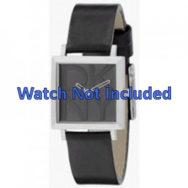 Horlogeband DKNY NY3419 Leder Zwart