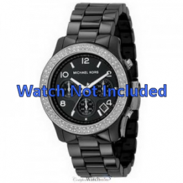 Michael Kors horlogeband MK5190 Keramiek Zwart 22mm