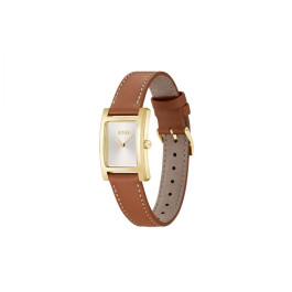 Horlogeband Hugo Boss HB1502741 Leder Bruin 16mm