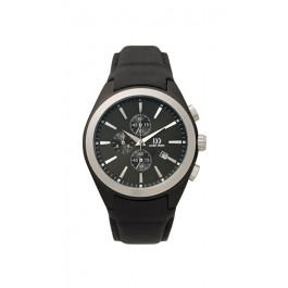 Horlogeband Danish Design IQ13Q794 Leder Zwart 20mm