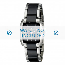 Jacques Lemans horlogeband 1-1754A Keramiek Bi-Color