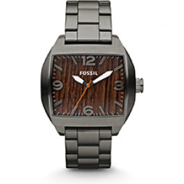 Horlogeband Fossil JR1361 Roestvrij staal (RVS) Antracietgrijs 22mm