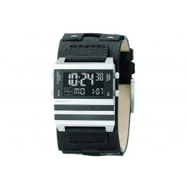 Horlogeband Fossil JR9747 Leder Zwart