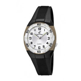 Horlogeband Calypso K5215-1 Rubber Zwart 15mm