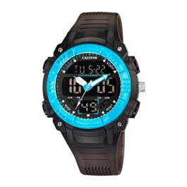 Horlogeband Calypso K5601-4 / K5601-5 / K5601-6 / K5601-8 Rubber Zwart 14mm