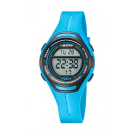 Horlogeband Calypso K5727-4 Silicoon Blauw