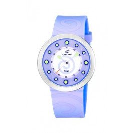 Horlogeband Calypso K6051-3 Rubber Paars