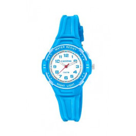 Horlogeband Calypso K6070-3 Rubber Blauw