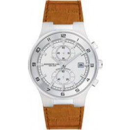 Horlogeband Kenneth Cole KC1314 Leder Bruin 25mm
