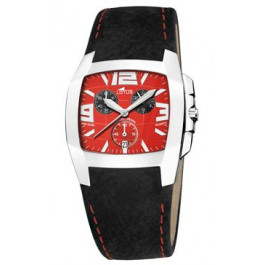 Horlogeband Lotus 15321-A Leder Zwart