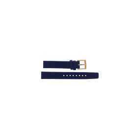 Horlogeband Marc by Marc Jacobs MBM1324 Leder Blauw 14mm