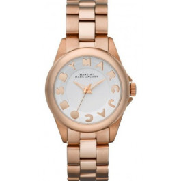 Horlogeband Marc by Marc Jacobs MBM3112 Staal Rosé 18-20mm variabel