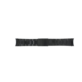 Horlogeband Fossil ME3182 / TOWNSMAN Staal Zwart 24mm