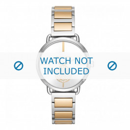 Michael Kors horlogeband MK3679 Staal Bi-Color 16mm