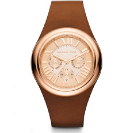 Horlogeband Michael Kors MK2313 Leder Bruin 42mm
