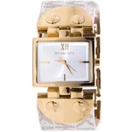 Horlogeband Michael Kors MK2342 Leder Bi-Color 26mm