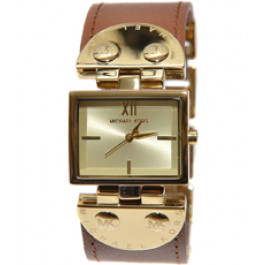 Horlogeband Michael Kors MK2361 Leder Bruin 26mm
