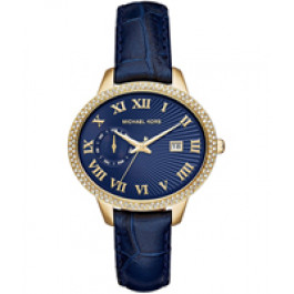 Horlogeband Michael Kors MK2429 Leder Blauw 18mm