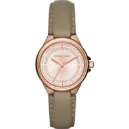 Horlogeband Michael Kors MK2435 Leder Beige 18mm