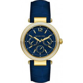 Horlogeband Michael Kors MK2545 Leder Blauw
