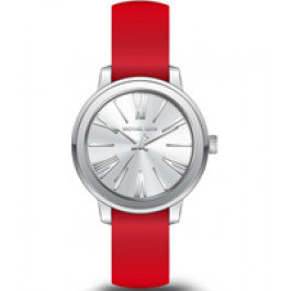 Horlogeband Michael Kors MK2636 Silicoon Rood 18mm
