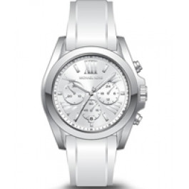 Horlogeband Michael Kors MK2651 Silicoon Wit 22mm