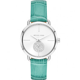 Horlogeband Michael Kors MK2720 Leder Groen 16mm