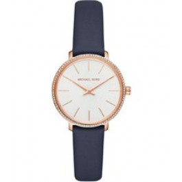 Horlogeband Michael Kors MK2804 Leder Blauw 14mm