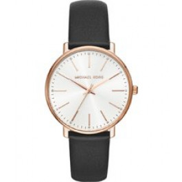 Horlogeband Michael Kors MK2834 Leder Zwart 18mm