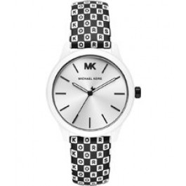 Horlogeband Michael Kors MK2846 Leder Zwart 18mm