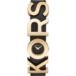 Horlogeband Michael Kors MK2852 Leder Zwart 16mm