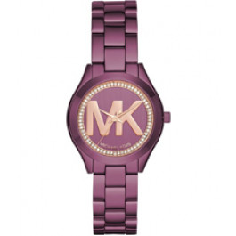 Horlogeband Michael Kors MK3764 Staal Paars 16mm