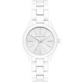 Horlogeband Michael Kors MK3908 Roestvrij staal (RVS) Wit 16mm